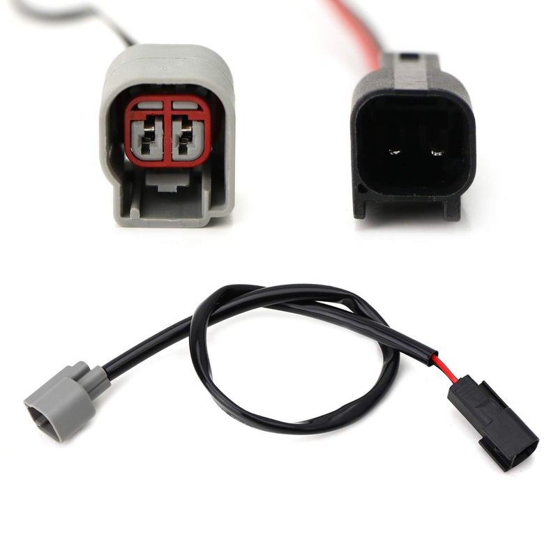 iJDMTOY 18-Inch Plug-N-Play Third Brake Light Extension Cable Harness, Compatible with Jeep 2007-2018 Wrangler JK JKU - Image 1